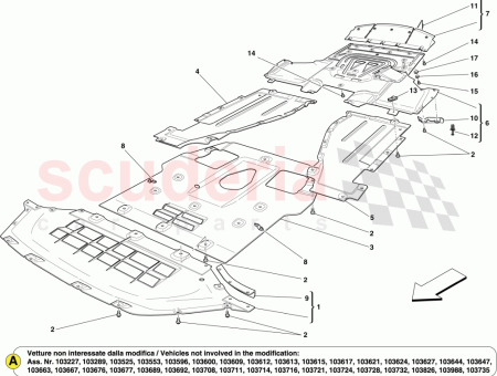 Photo of FRONT AERODYNAMIC BOTTOM CENTRAL PART…