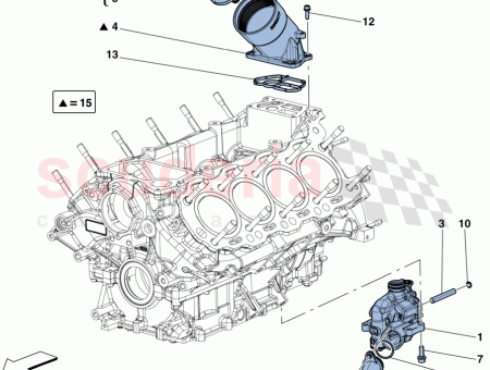Photo of COMPL OIL FILTER MOUNT…