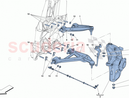 Photo of COMPL LH FRONT HUB CARRIER…