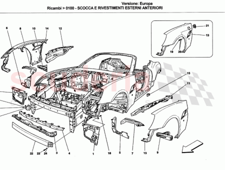 Photo of COMPLETE R H FENDER SUPPORT…