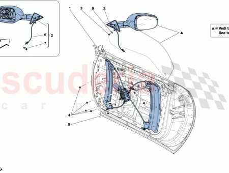 Photo of COMPL RH EXTERNAL REAR VIEW MIRROR…