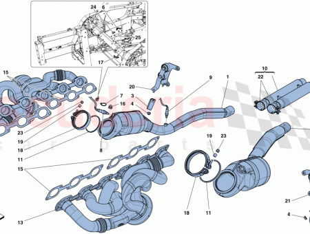 Photo of COMPL RH EXHAUST MANIFOLD…