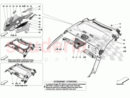 Photo of COMPL LH SPEAKER GRILLE…