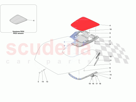 Photo of COMPL REAR GRILLE EXTRUSION…