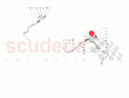 Photo of LH EMERGENCY RELEASE CABLE GUIDE TUBE…