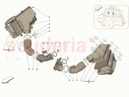 Photo of COMPL RH AIR FILTER BOX…