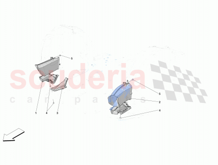 Photo of FRONT AIR DUCT COMPL RH REAR PART…