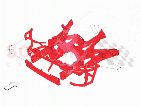 Photo of LH REAR TRELLIS…