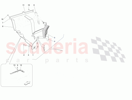 Photo of UPPER BATTERY RETAINER BRACKET…