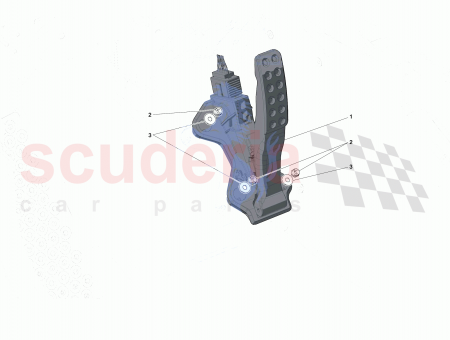 Photo of COMPL FLOOR HINGED ACCELERATOR PEDAL…