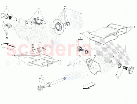 Photo of AXLE SHAFT SEAL AND FLANGE KIT…