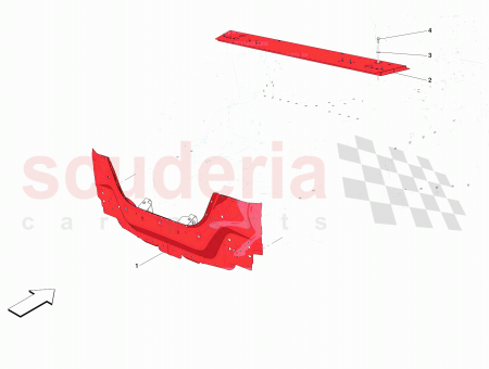 Photo of COMPL PARCEL SHELF CROSS MEMBER…