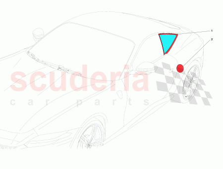 Photo of RH REAR QUARTERLIGHT…