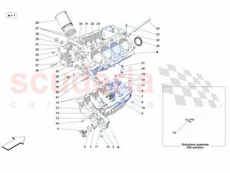 Photo of CRANKCASE LOWER CRANKCASE SHELL ASSEMBLY…