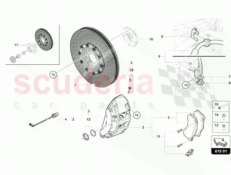 Photo of BRAKE CALIPER ANT DX BRONZE…