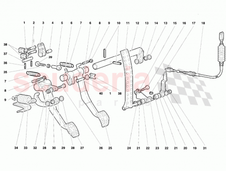 Photo of BRAKE PEDAL…