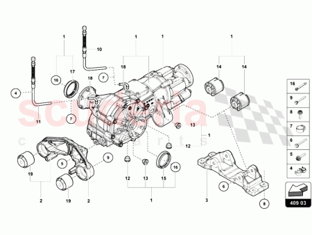 diagram、ブルゾン 7H0525337 Lamborghini Aventador BONDED RUBBER BUSH