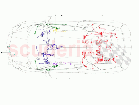 Photo of Wiring Harness Dashboard loudspeakers Basic From Vin Xxxxxxxx…