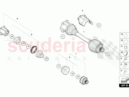 Photo of OUTER JOINT WITH ASSEMBLY PARTS…