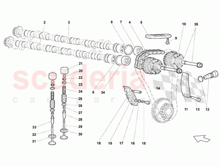 Photo of RH INTAKE CAMSHAFT…
