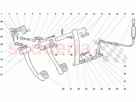 Photo of BRAKE PEDAL…