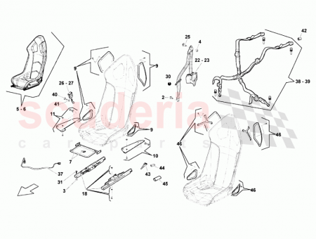 Photo of LEFT SEAT ONLY FOR PREDISPOSED CARS AND WITH…