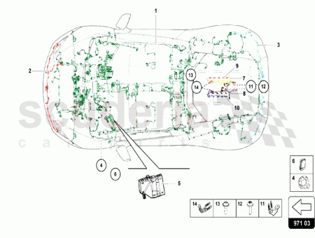 Photo of WIRING SET FOR FRONT BUMPER PARKING SENSORS…