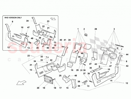 Photo of RIGHT SIDE MEMBER COVER ASSEMBLY LEATHER INTERIOR SUPPLY…