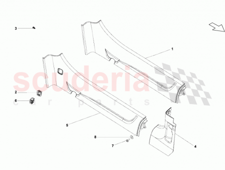 Photo of SIDE MEMBER COVER ASSY REAR RIGHT ARTIFICIAL LEATHER…