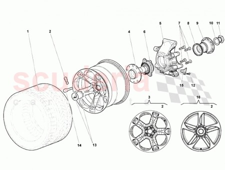 Photo of REAR WHEEL HERCULES…