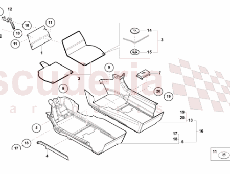 Photo of 1 SET FLOOR COVERING CARPET…