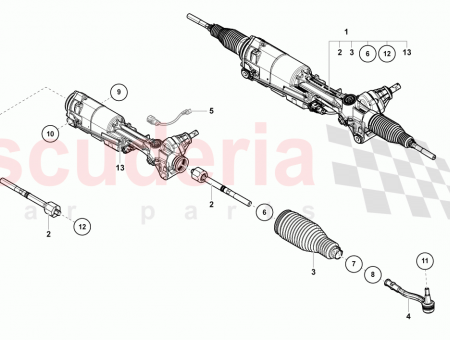 Photo of STEERING GEAR WITH INT TRACK ROD JOINT…