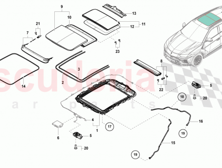 Photo of 1 SET OF GLASS PANELS…