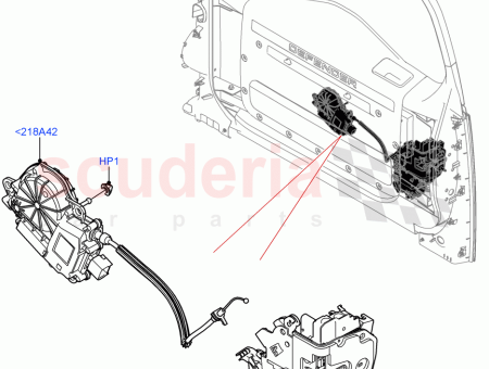 LR132451 Land Rover Defender STRIKER miu miu の二重巻き用のベルト