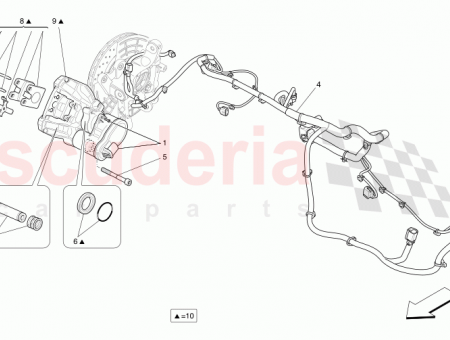 Photo of PARKING BRAKE CALIPER ASSEMBLY…