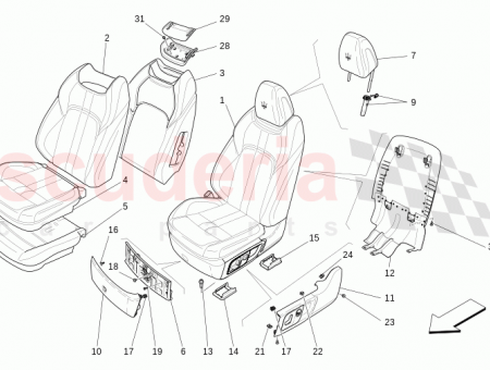 Photo of FRONT LH SEAT ASSEMBLY…