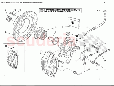 Photo of FRONT LH CALIPER RIGID BUNDY PIPE…
