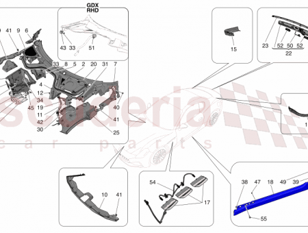 Photo of RH LATERAL AIR VENT CABLE…
