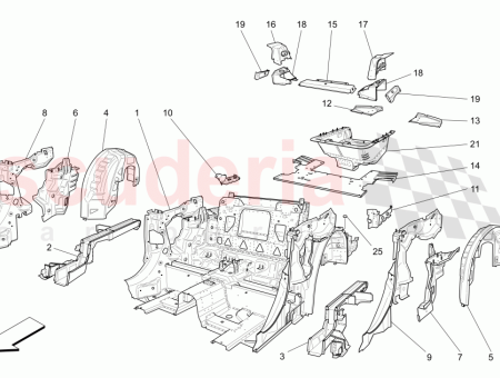 Photo of COMPLETE L H REAR PILLAR…