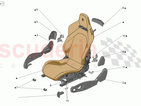 Photo of COMPLETE R H SEAT…