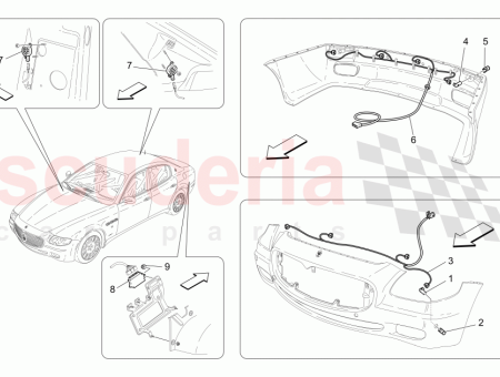 Photo of SLEEVE KIT FOR REAR PARKING SENSORS…