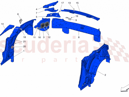 Photo of LH BODY SIDE FRAME ASSEMBLY…