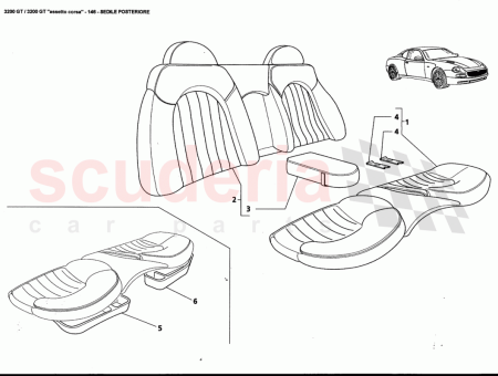 Photo of REAR SEAT CUSHION INDY…