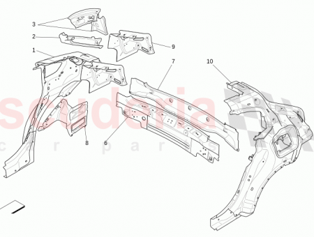 Photo of LOWER REAR PANEL ASSEMBLY…