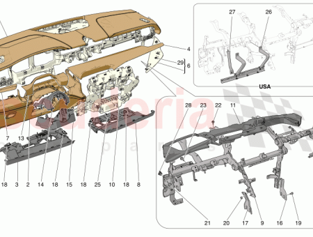 Photo of COMPLETE STEERING COLUMN LOWER GUARD…