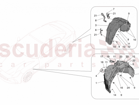 Photo of LH FRONT WHEELHOUSE GUARD RE…