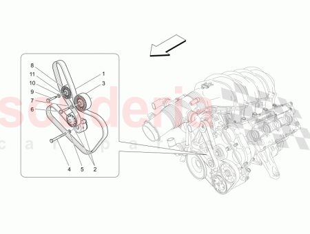 Photo of COMPRESSOR DRIVING BELT…