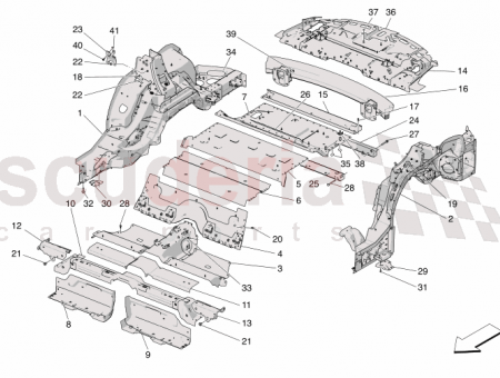 Photo of REAR UNDERSEAT CROSSBAR…