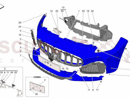 Photo of FRONT GRILLE ASSEMBLY…