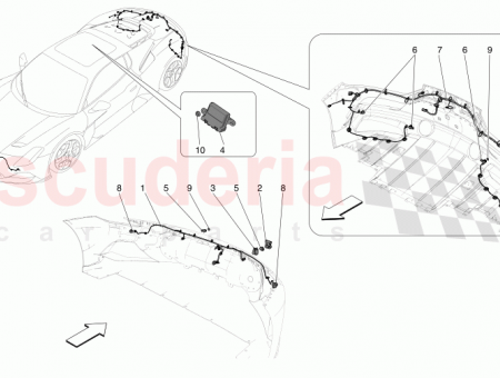 Photo of FRONT BUMPER PARKING SENSOR WIRING…